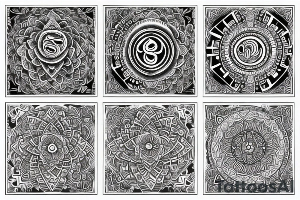 Sanskrit mantra tattoo idea