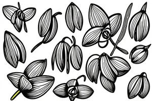 snowdrop tattoo idea