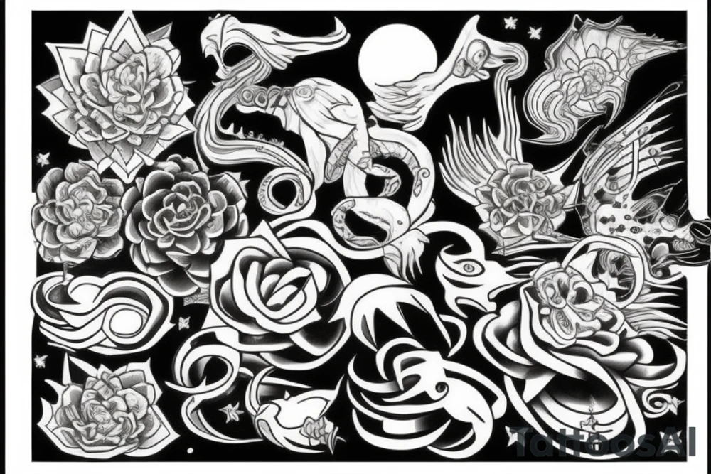 Ecstasy tattoo idea