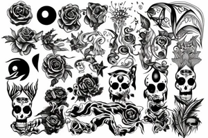 Ecstasy tattoo idea