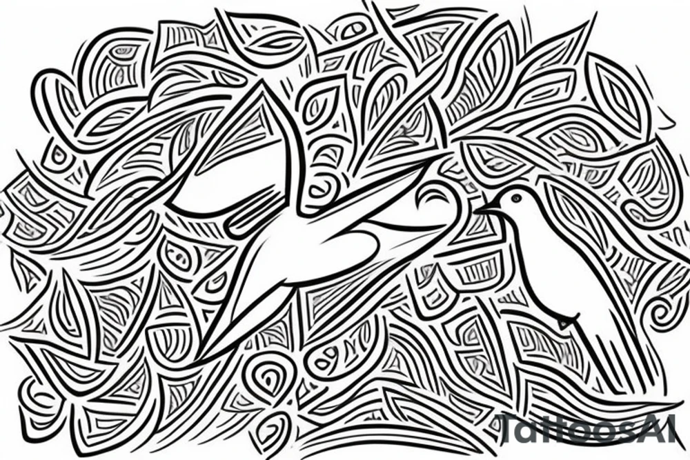 Muscular Muscular dove in marrakesh hat With a heart tattoo idea