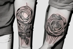fore arm tattoo symbolizing fresh start tattoo idea