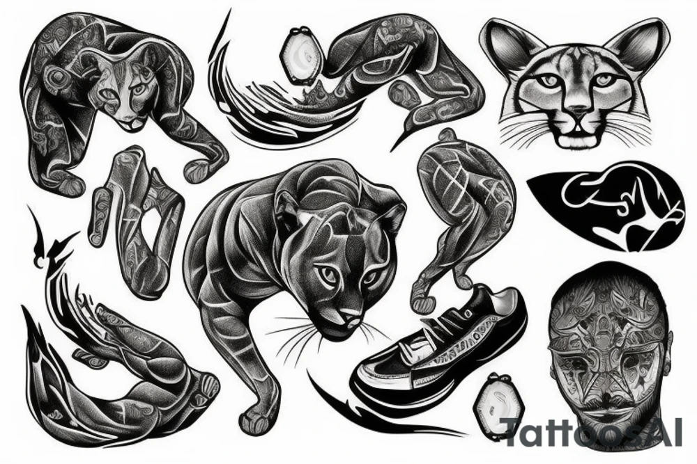 puma tattoo idea