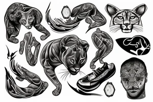 puma tattoo idea