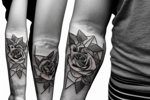 fore arm tattoo for determination tattoo idea