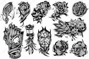fore arm tattoo for determination tattoo idea