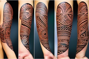 Taino Sunset tattoo for my forearm tattoo idea