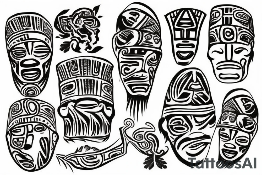 Taino tribe tattoo tattoo idea