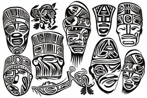 Taino tribe tattoo tattoo idea