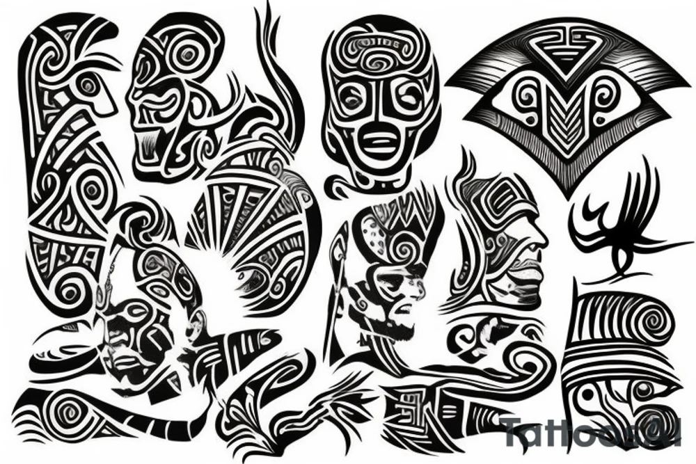 Taino tribe tattoo tattoo idea