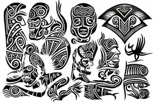 Taino tribe tattoo tattoo idea
