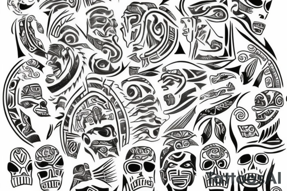 Taino tribe tattoo tattoo idea