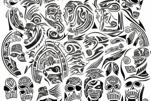 Taino tribe tattoo tattoo idea
