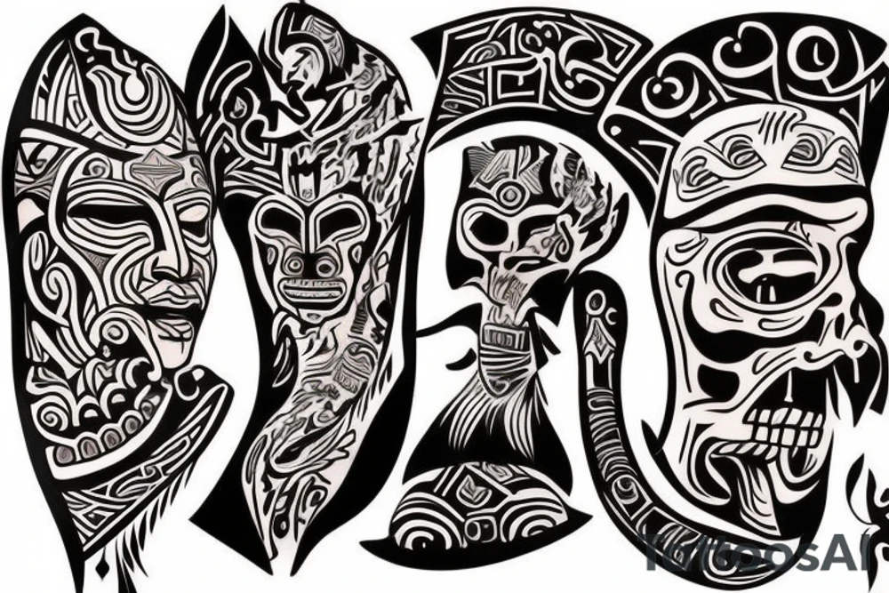 Taino tribe tattoo tattoo idea