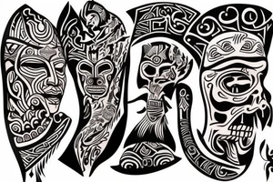 Taino tribe tattoo tattoo idea