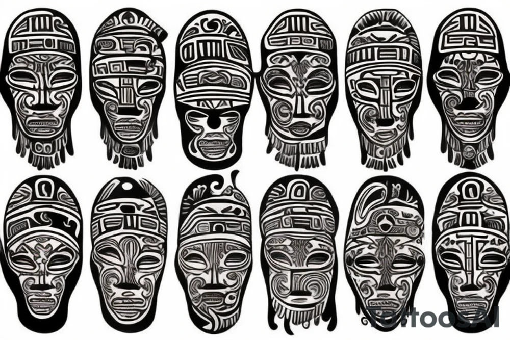 Taino tribe tattoo tattoo idea