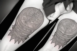 614 area code tattoo idea