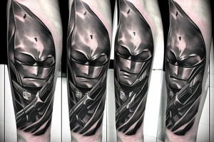 Dark Knight with a Sword tattoo idea
