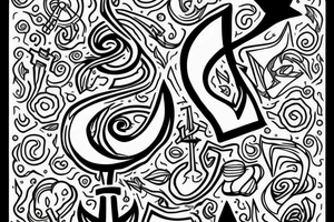hourglass anchor tattoo idea