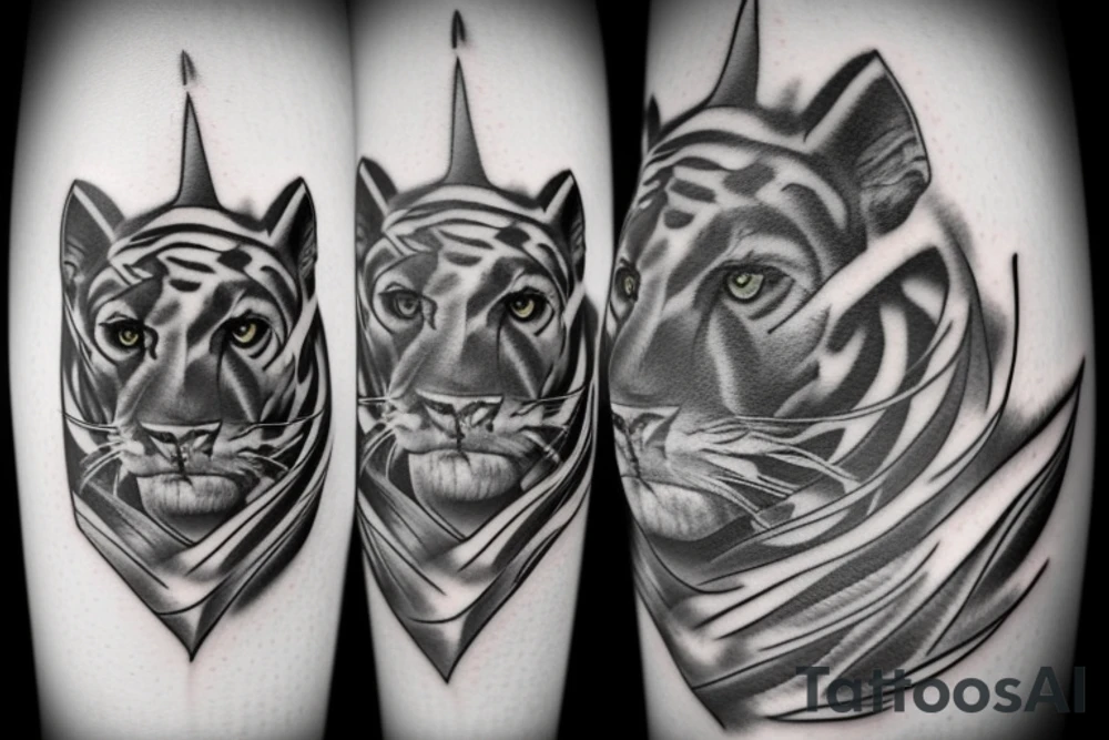 Panther tattoo idea