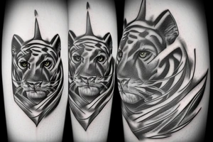 Panther tattoo idea