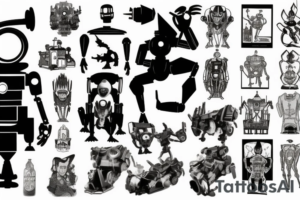 the iron giant tattoo idea