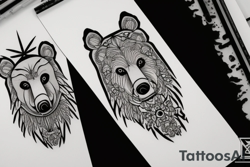 Grizzly tattoo idea