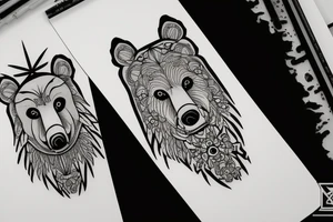 Grizzly tattoo idea