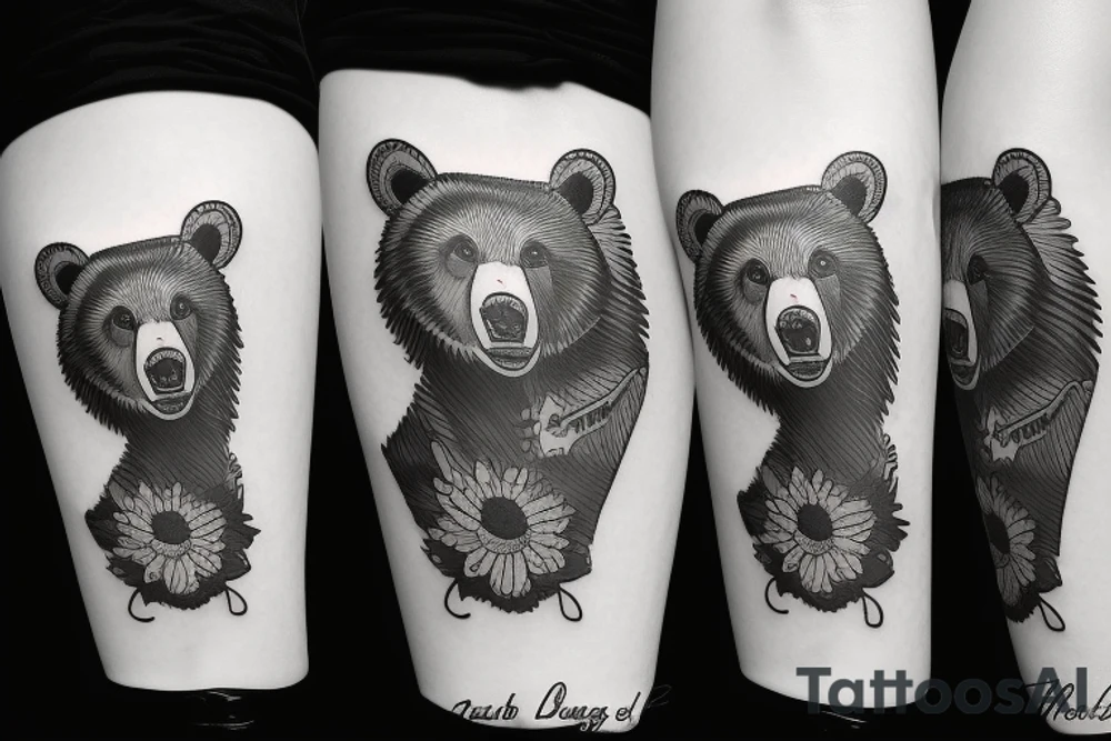 Grizzly tattoo idea