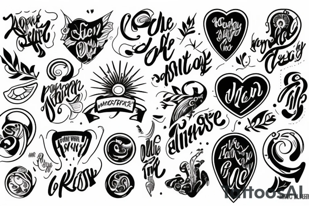 the light of my life
concept tattoo idea