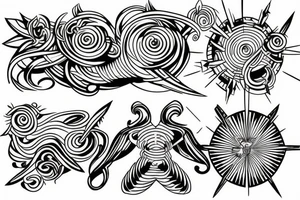 fire courage tattoo idea