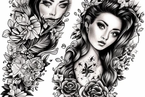 Einen Farbigen Phönix aus der Asche tattoo idea