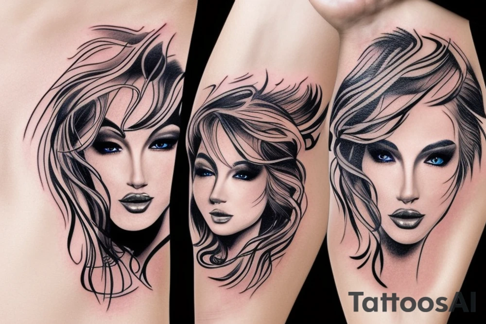 Einen Farbigen Phönix aus der Asche tattoo idea