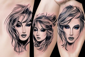 Einen Farbigen Phönix aus der Asche tattoo idea