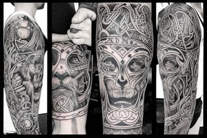 Viking style tattoo idea
