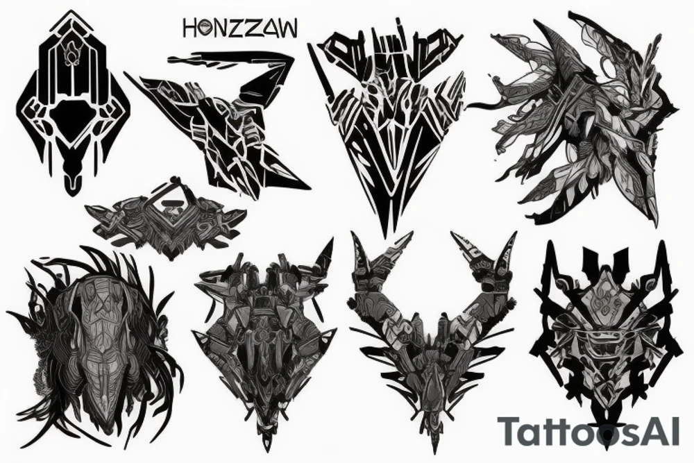 Horizon zero dawn tattoo idea