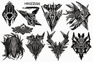 Horizon zero dawn tattoo idea