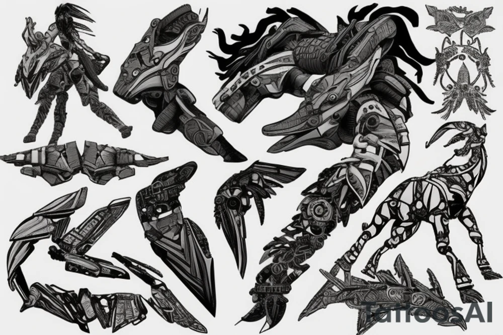 Horizon zero dawn tattoo idea