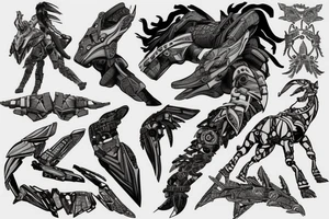 Horizon zero dawn tattoo idea
