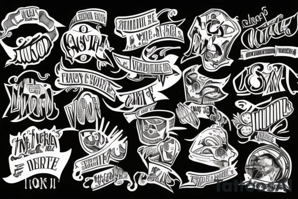 Wrong words are the ones that bring words to life tattoo idea