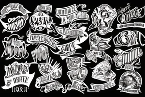 Wrong words are the ones that bring words to life tattoo idea