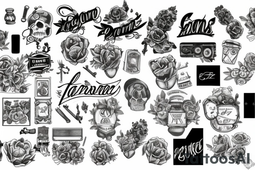 Thanks for the memories tattoo idea