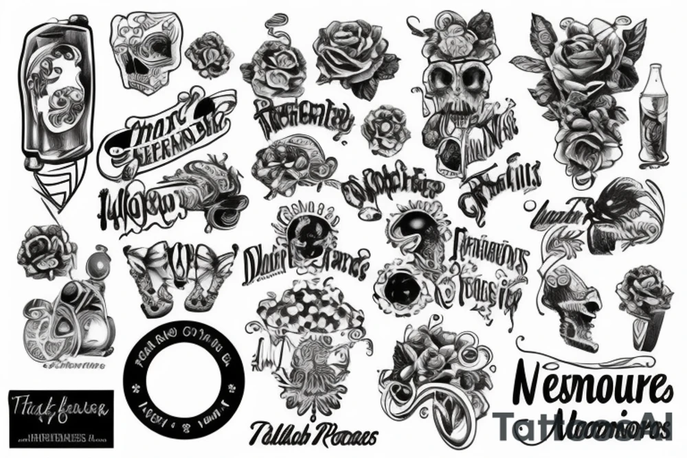 Thanks for the memories tattoo idea