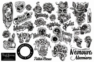 Thanks for the memories tattoo idea