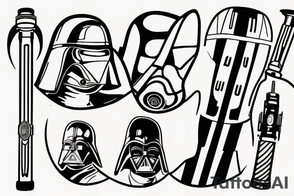 Lightsaber tattoo idea