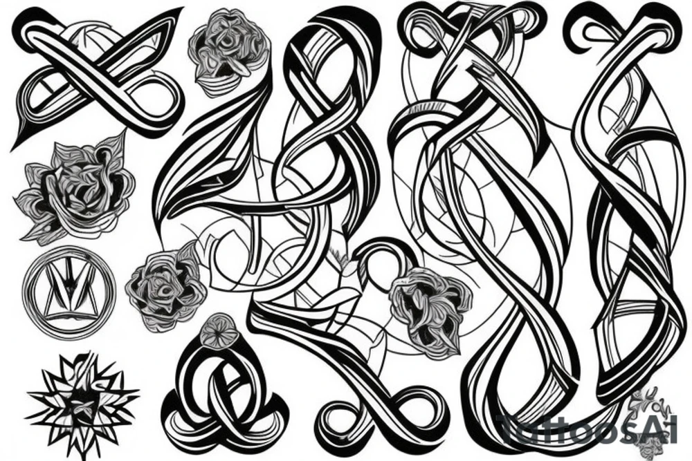 Infinity tattoo idea