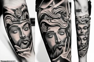 Greek God, poseidon, zeus, hades tattoo idea