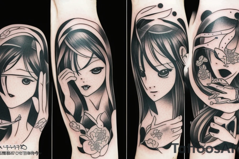 Onegai teacher, mizuho kazami, kei kusanagi tattoo idea