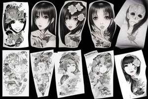 Onegai teacher, mizuho kazami, kei kusanagi tattoo idea