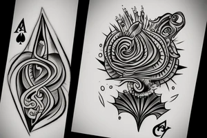 Spade tattoo idea